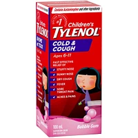 Children’s Medicine Cold & Cough, Daytime, Bubble Gum