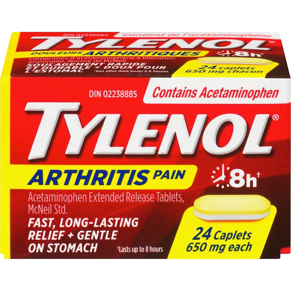 Arthritis Pain Relief Acetaminophen 650mg