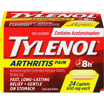 Arthritis Pain Relief Acetaminophen 650mg