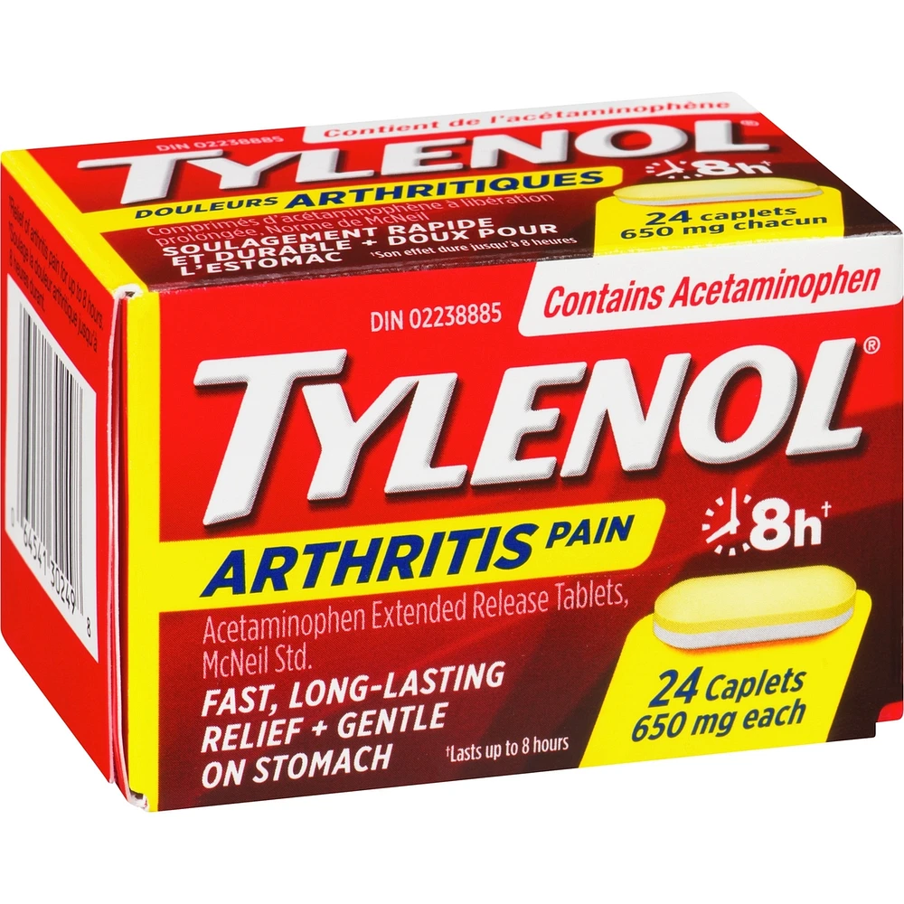 Arthritis Pain Relief Acetaminophen 650mg