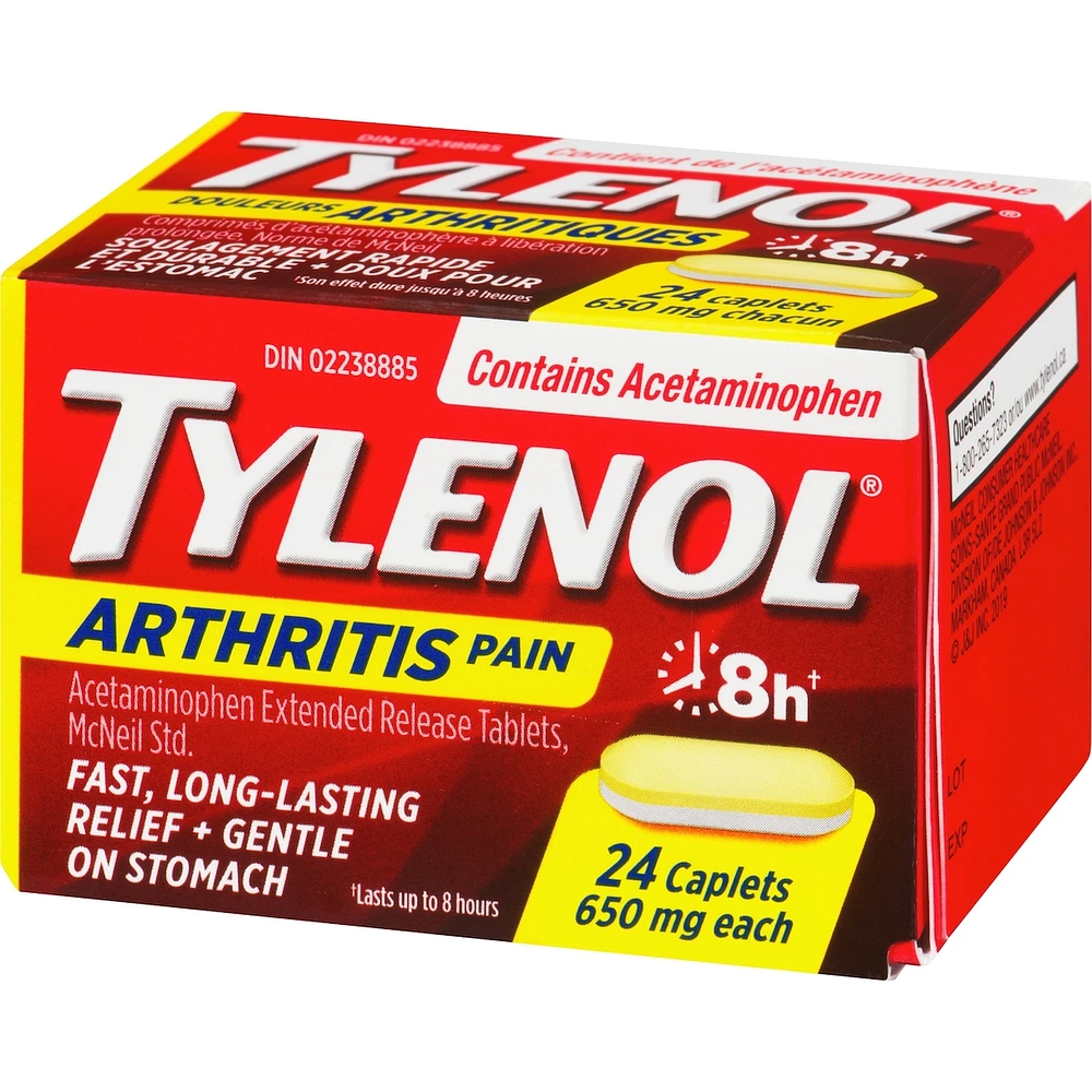 Arthritis Pain Relief Acetaminophen 650mg
