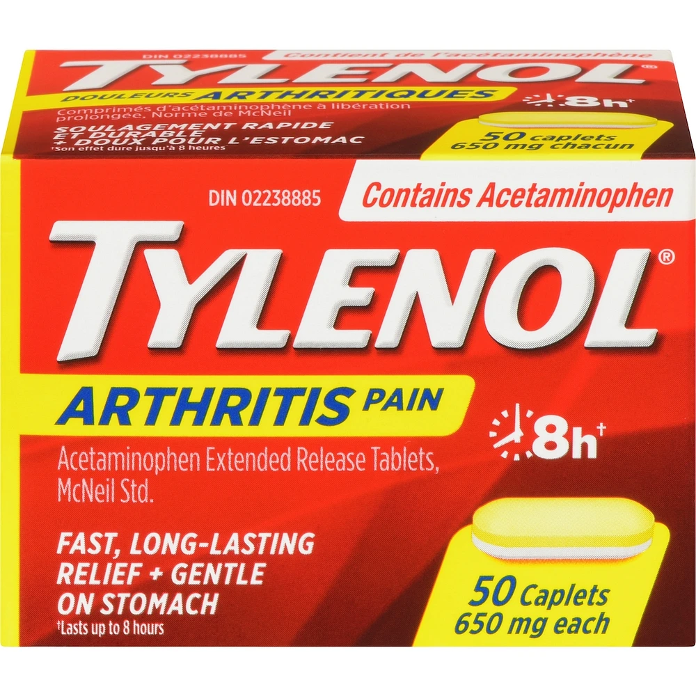 Arthritis Pain Reliever Acetaminophen 650mg