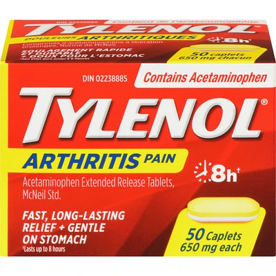 Arthritis Pain Reliever Acetaminophen 650mg