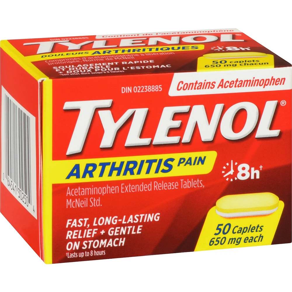 Arthritis Pain Reliever Acetaminophen 650mg
