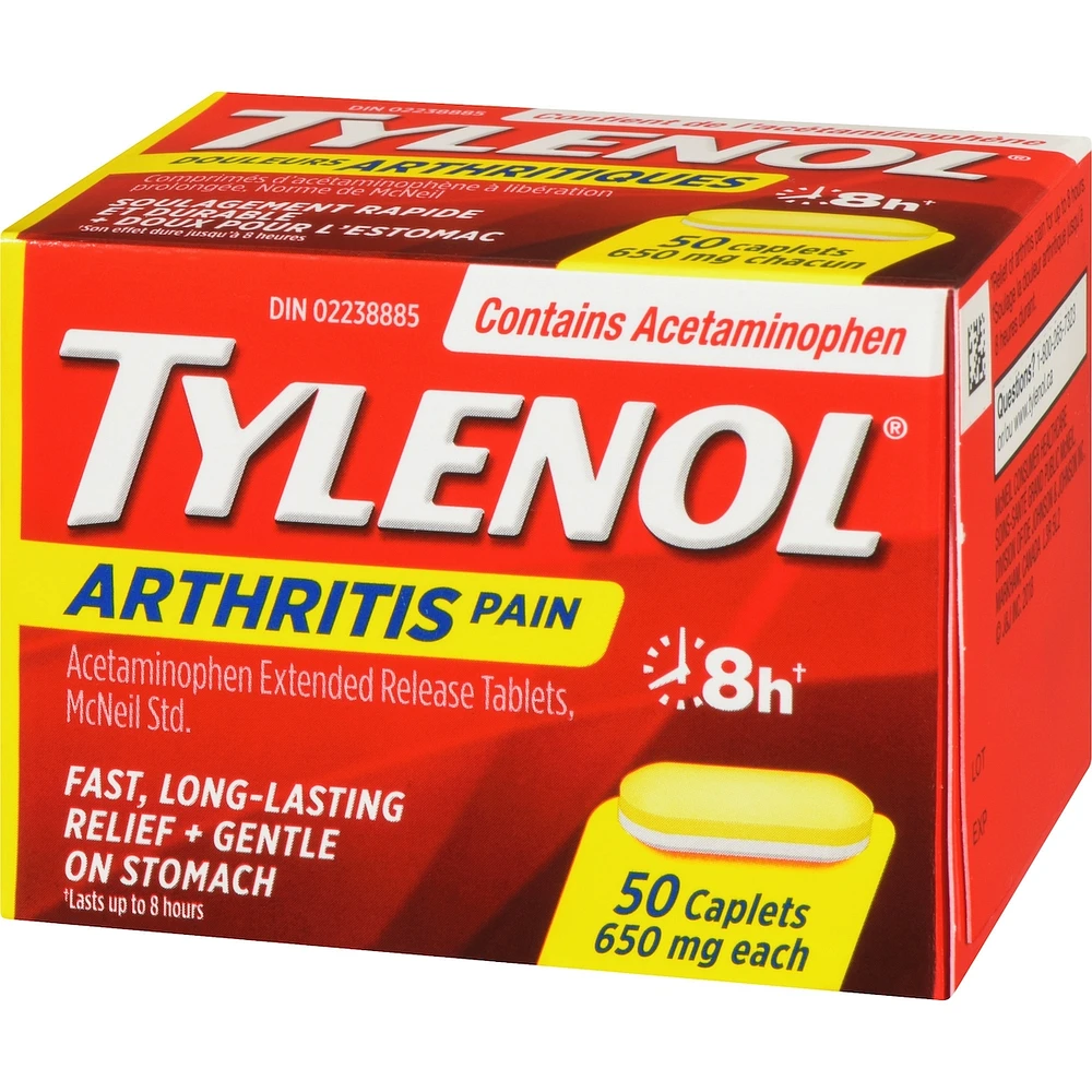 Arthritis Pain Reliever Acetaminophen 650mg