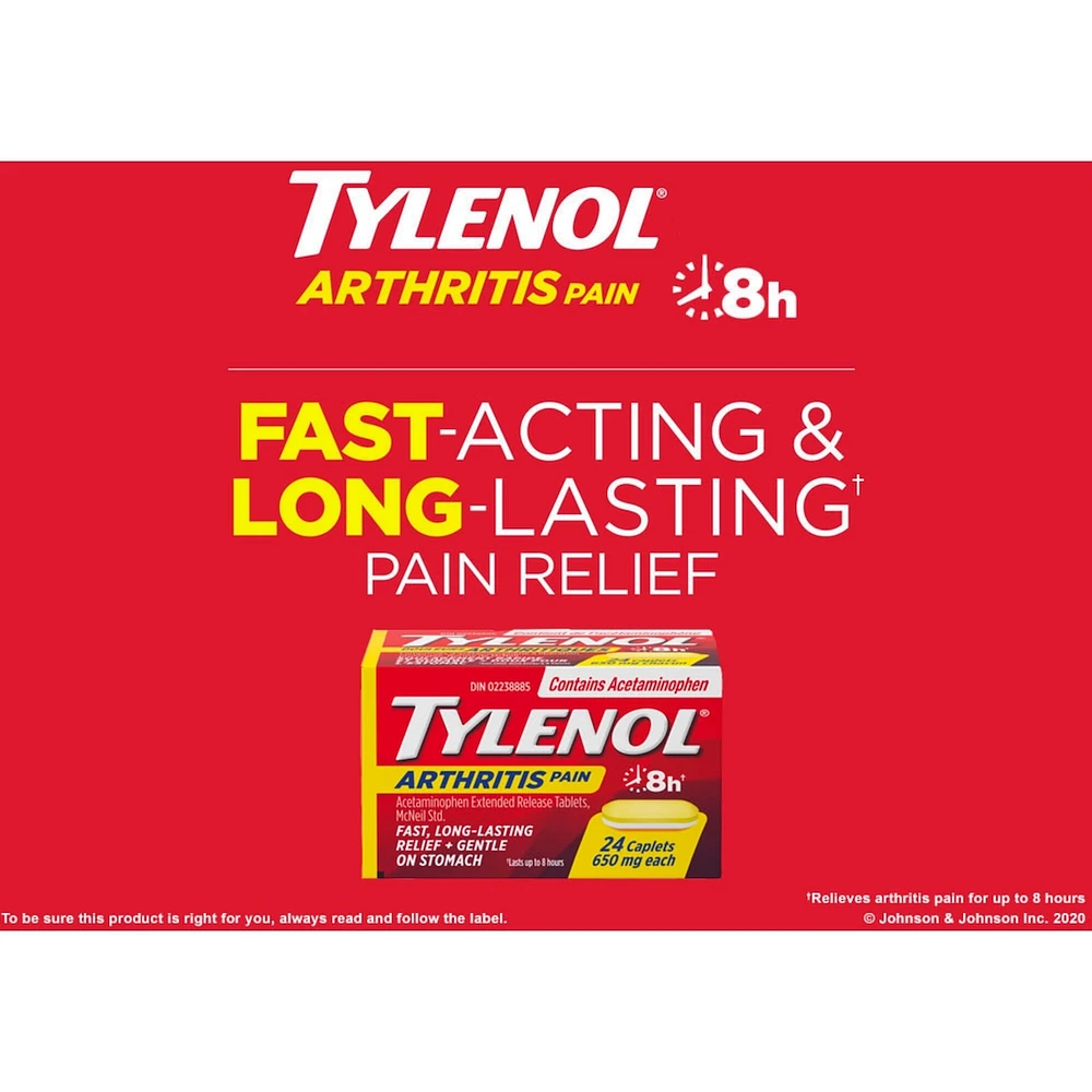 Arthritis Pain Reliever Acetaminophen 650mg