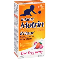 Infants' Liquid Cold Drops, Dye-Free Berry Flavour