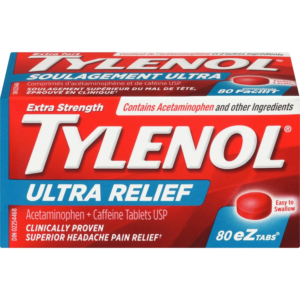 Ultra Pain Relief Acetaminophen 200 mgEZTabs