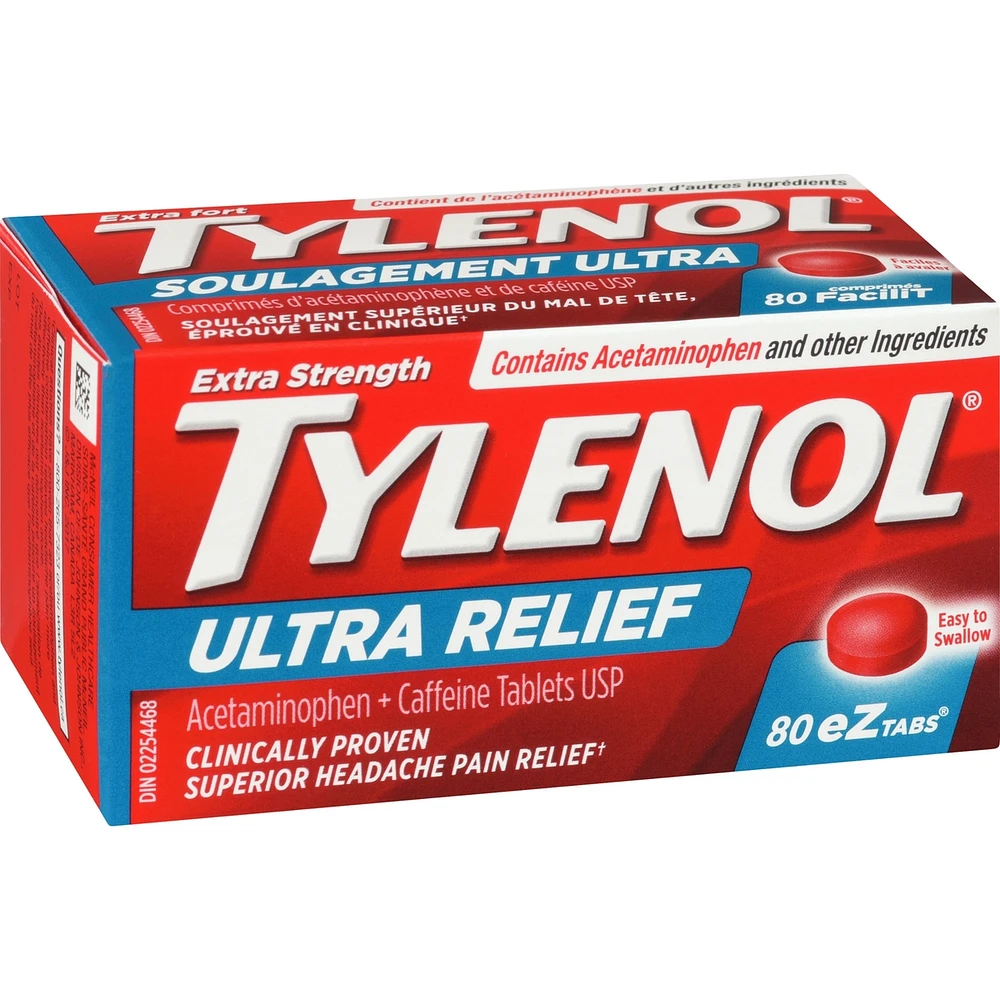 Ultra Pain Relief Acetaminophen 200 mgEZTabs
