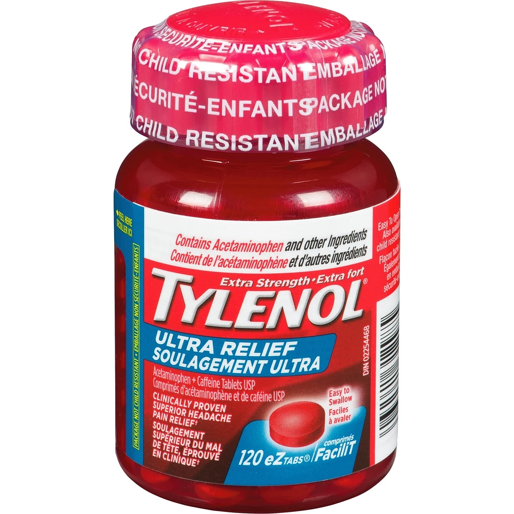 Ultra Relief Pain Relief Acetaminophen EZTabs