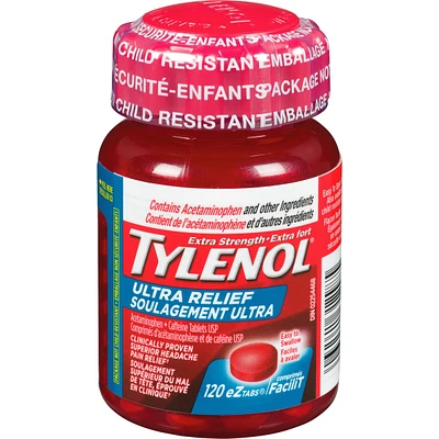 Ultra Relief Pain Relief Acetaminophen EZTabs