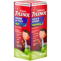 Children’s Medicine Cold & Cough, Nighttime, Green Apple