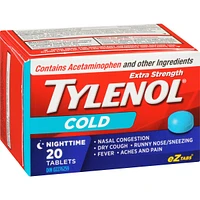 Extra Strength Cold Relief Night Acetaminophen 500mg