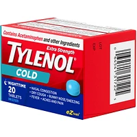 Extra Strength Cold Relief Night Acetaminophen 500mg