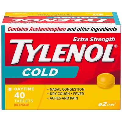 Extra Strength Cold Relief Daytime, EZTabs