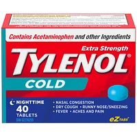 Extra Strength Cold Relief Nighttime Acetaminophen 500mg