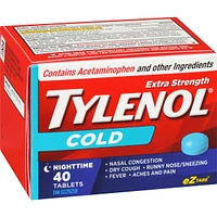 Extra Strength Cold Relief Nighttime Acetaminophen 500mg