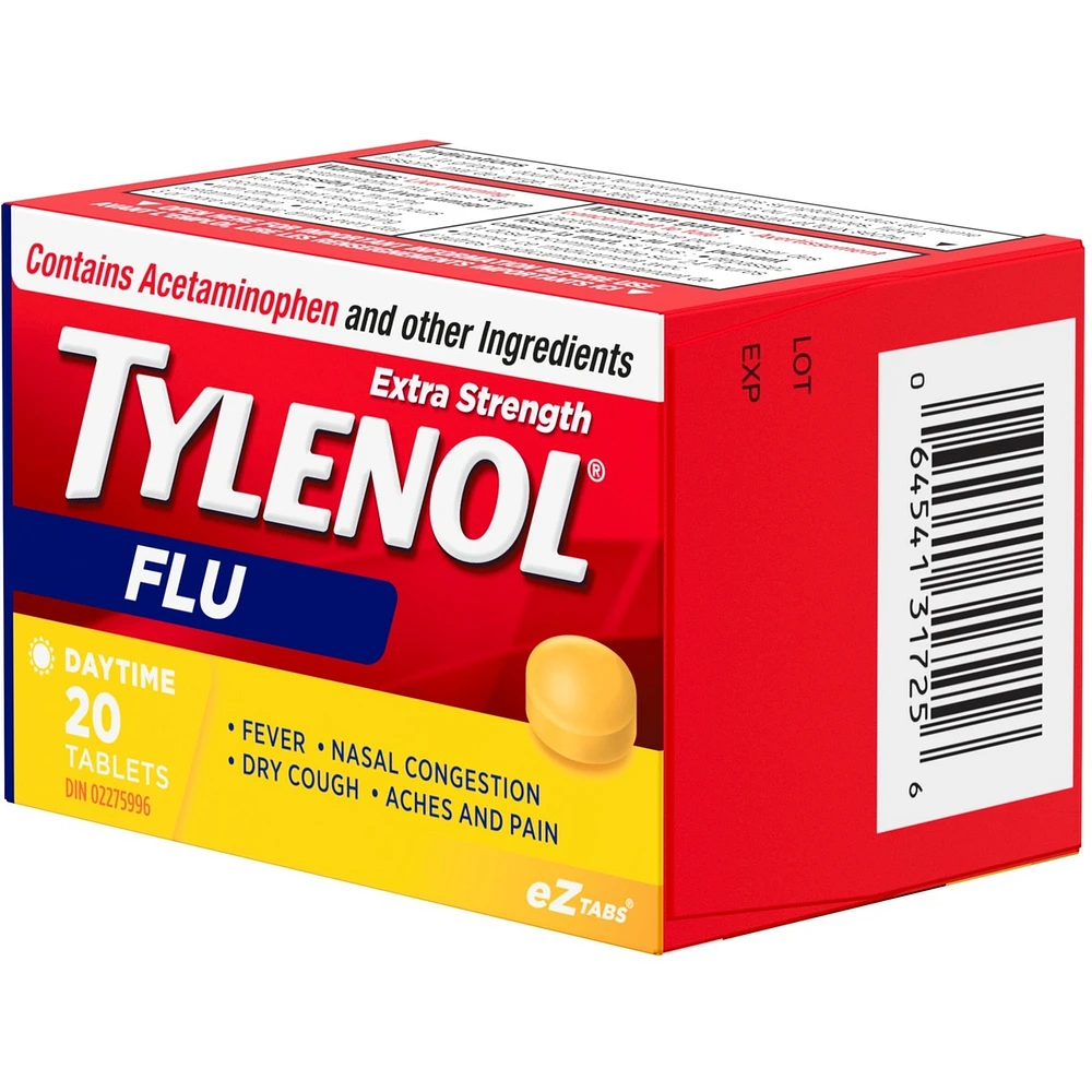 Extra Strength Flu Relief Daytime Acetaminophen 500mg