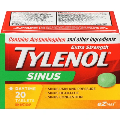 Extra Strength Sinus Relief Day Acetaminophen 500mg