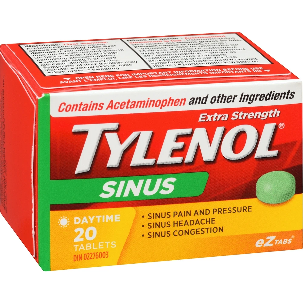 Extra Strength Sinus Relief Day Acetaminophen 500mg