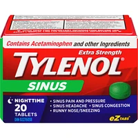 Extra Strength Sinus Relief Night Acetaminophen, 500mg