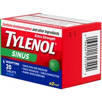 Extra Strength Sinus Relief Night Acetaminophen, 500mg