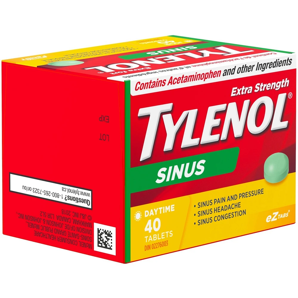 Extra Strength Sinus Relief Daytime, EZTabs