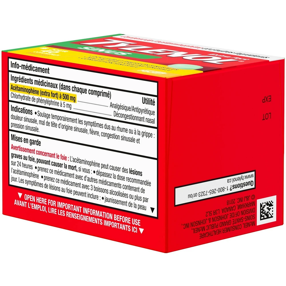 Extra Strength Sinus Relief Daytime, EZTabs