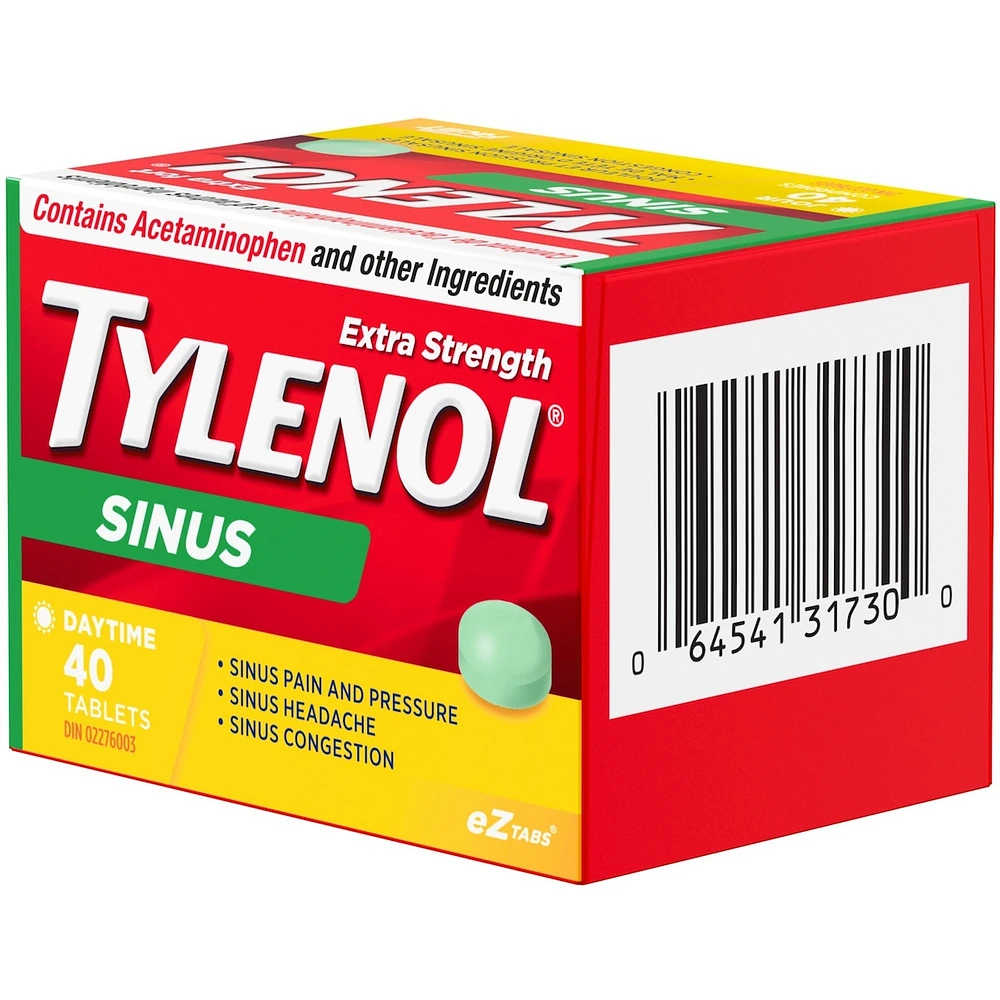 Extra Strength Sinus Relief Daytime, EZTabs