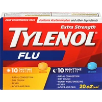 Extra Strength Flu Relief Day/Night, EZTabs