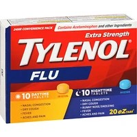 Extra Strength Flu Relief Day/Night, EZTabs