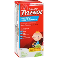 Infants' Medicine Fever & Sore Throat Pain Drops, Grape