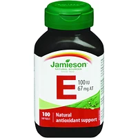 Vitamin E 100 IU/67 mg AT