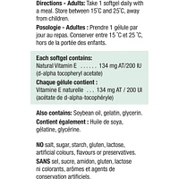 Vitamin E 200 UI/134 mg AT