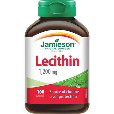 Lecithin Softgels 1,200 mg