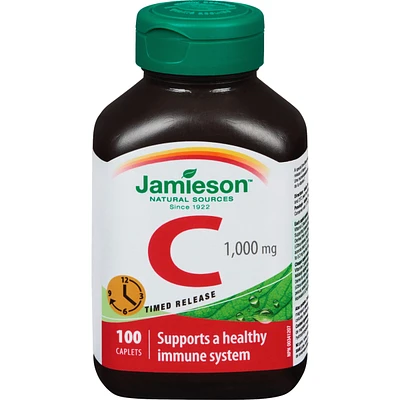 Vitamin C 1,000 mg Timed Release Caplets