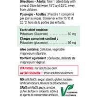 Jamieson Potassium 50 mg