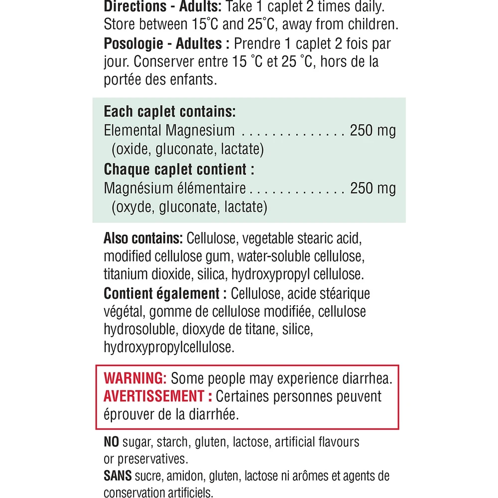 Magnesium High Potency Caplets