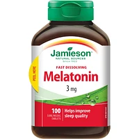 Melatonin Fast Dissolving Tablets, 3 mg