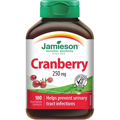 Cranberry Capsules, 250 mg