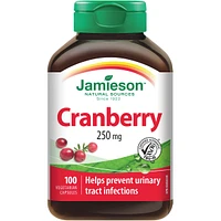 Cranberry Capsules, 250 mg