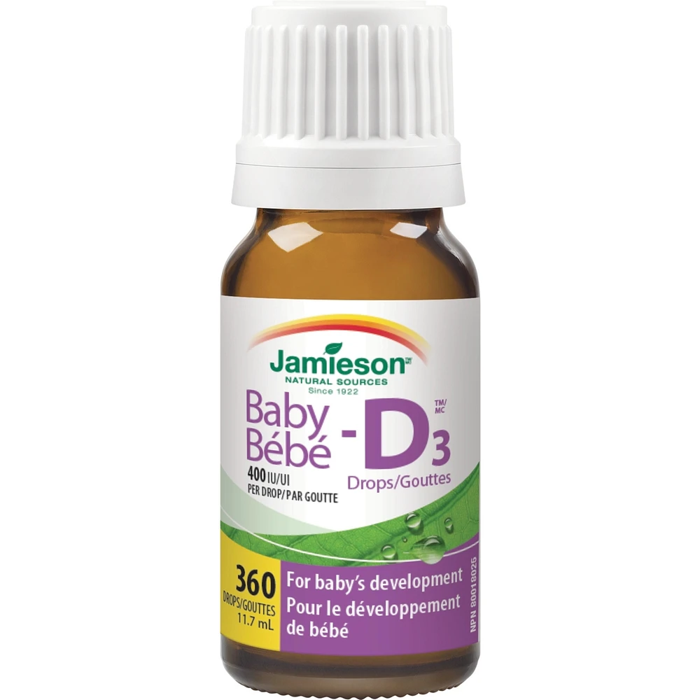 Baby-D™ Vitamin D3 400 IU Droplets