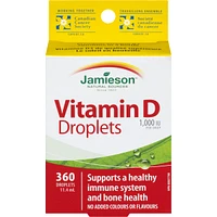 Vitamin D 1,000 IU Higher Potency Droplets