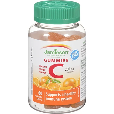 Vitamin C Gummies - Tangy Orange
