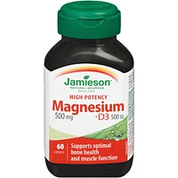 Magnesium 500 mg + D3 500 IU