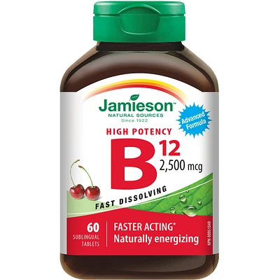 Vitamin B12 2,500 mcg (Methylcobalamin)