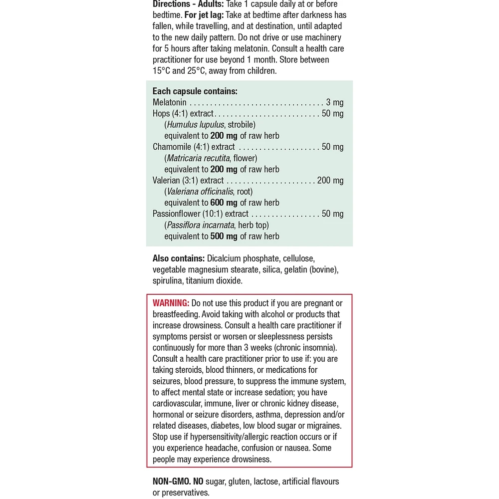 Melatonin Stress and Sleep Support