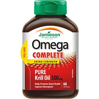 Omega Complete™ Extra Strength Super Krill Softgels