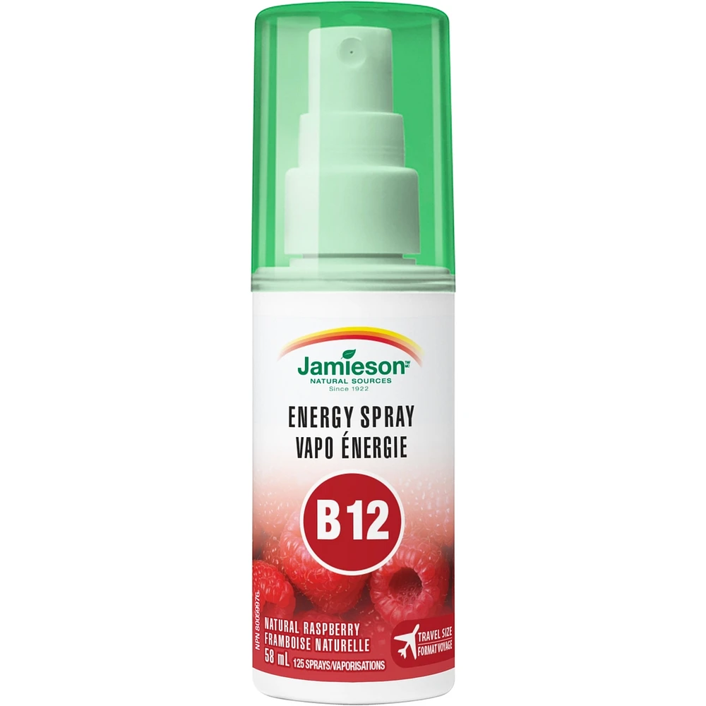 Vitamin B12 Energy Spray - Natural Raspberry Flavour