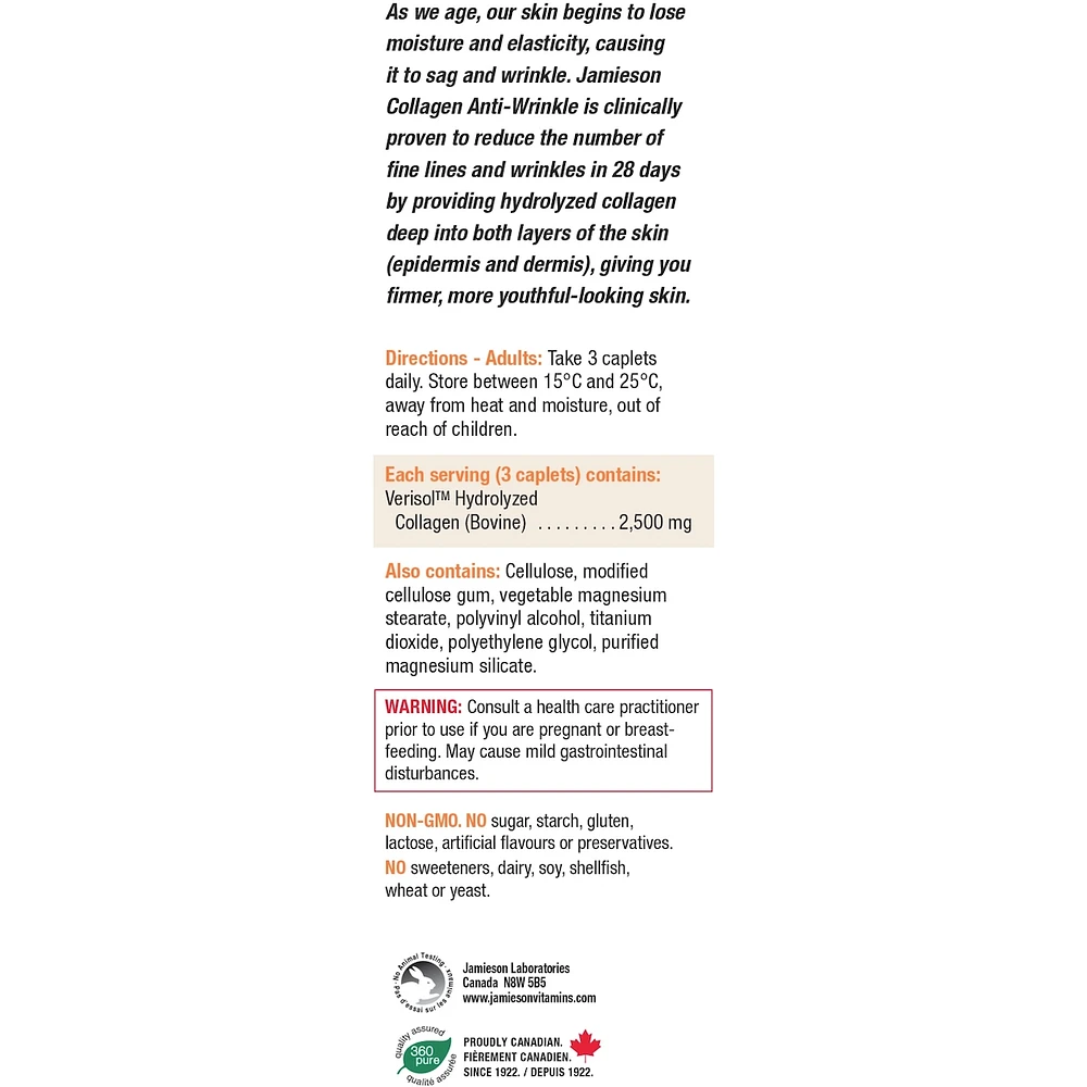 Collagen Anti-Wrinkle 500mg